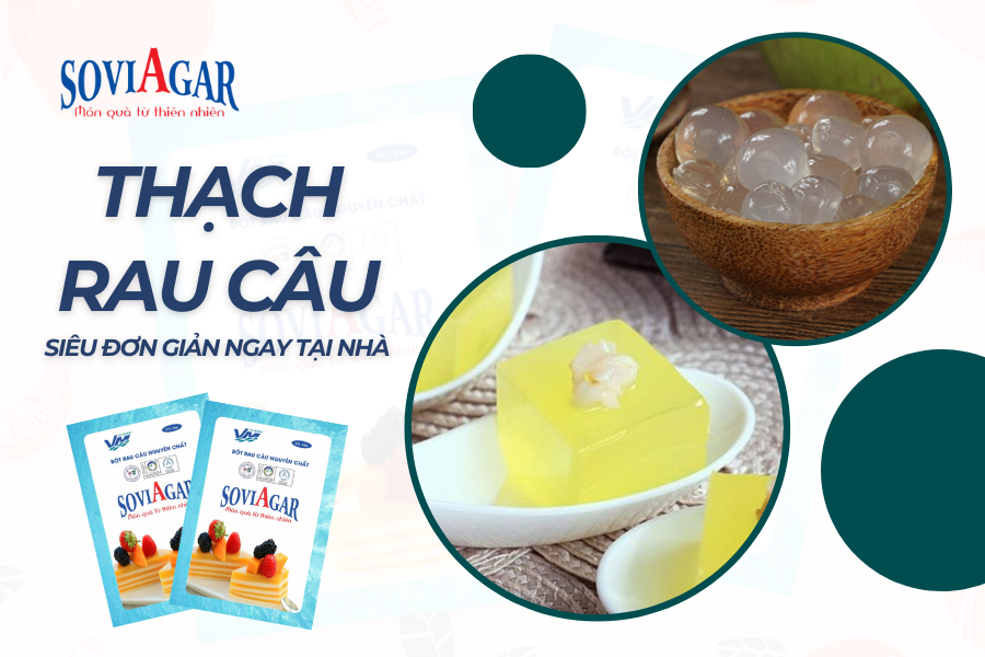 Tổng hợp cách làm thạch rau câu theo cách này, vừa ngon, vừa tốt cho sức khỏe